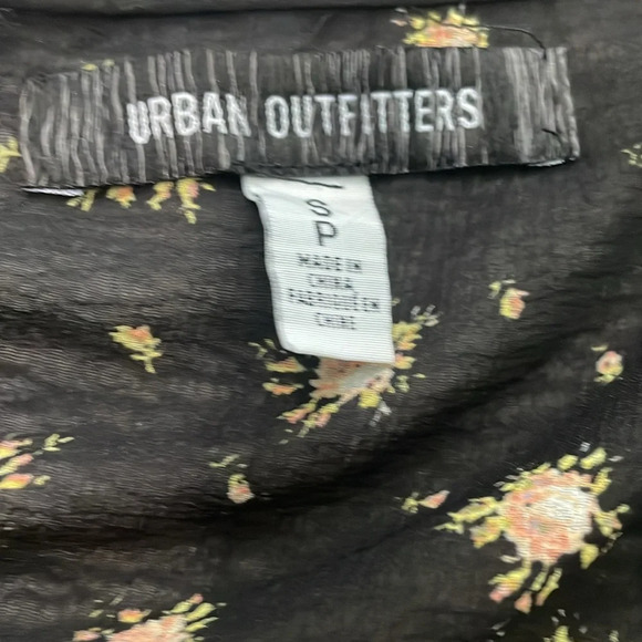 Urban Outfitters Floral Babydoll Short Sleeve Dress Small - Picture 8 of 11